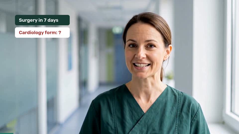 Preview of the medical-clearance training video